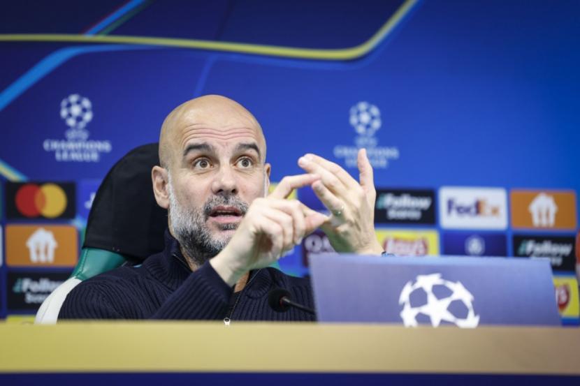 Pelatih Manchester City Pep Guardiola