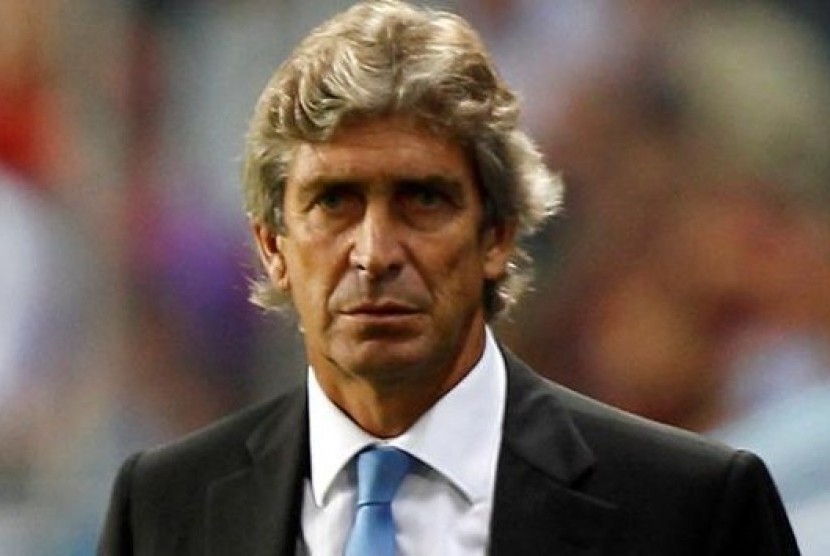 Pelatih Manuel Pellegrini.