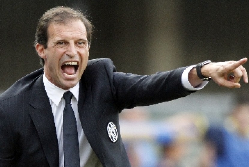 Pelatih Massimiliano Allegri.