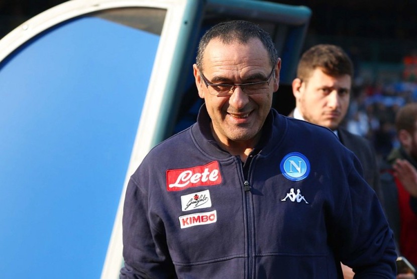 Pelatih Napoli Maurizio Sarri