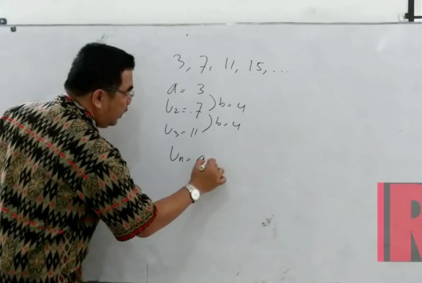 Pelatih Nasional Olimpiade Matematika Ridwan Hasan Saputra 