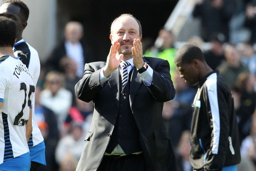 Pelatih Newcastle United, Rafael Benitez.