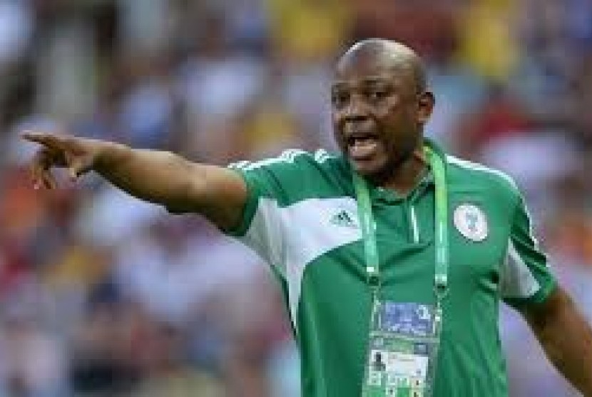Pelatih Nigeria Stephen Keshi