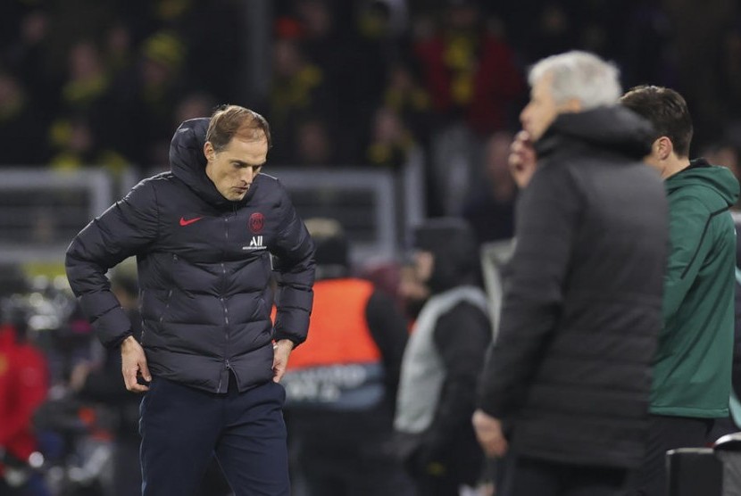 Pelatih PSG, Thomas Tuchel.