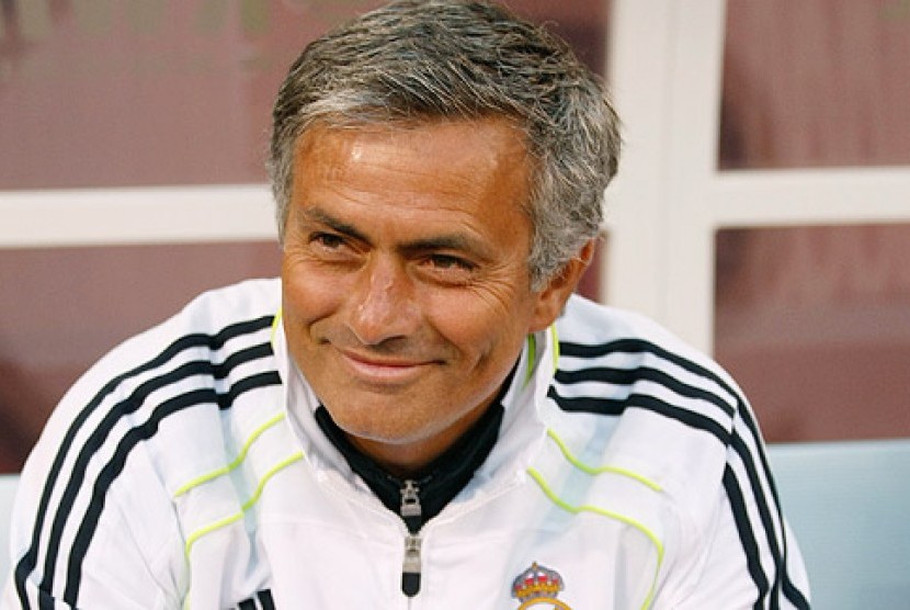 Pelatih Real Madrid, Jose Mourinho.