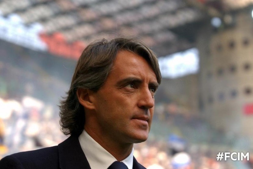 Pelatih Roberto Mancini.