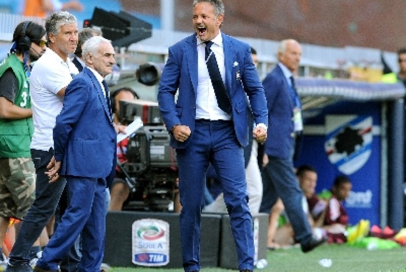 Pelatih Sampdoria, Sinisa Mihajlovic.