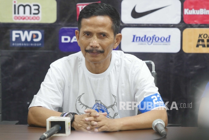 Pelatih tim Persib Bandung Djadjang Nurdjaman 