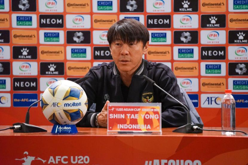 Pelatih timnas Indonesia asal Korea Selatan, Shin Tae-yong.