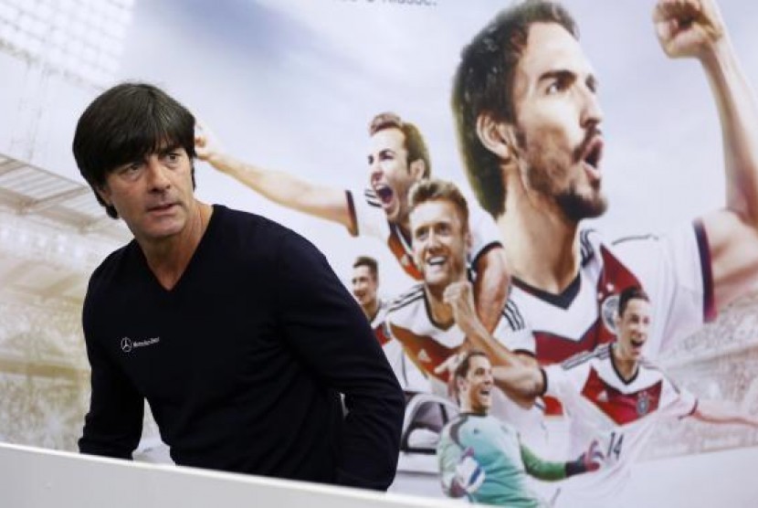 Pelatih timnas Jerman, Joachim Loew.