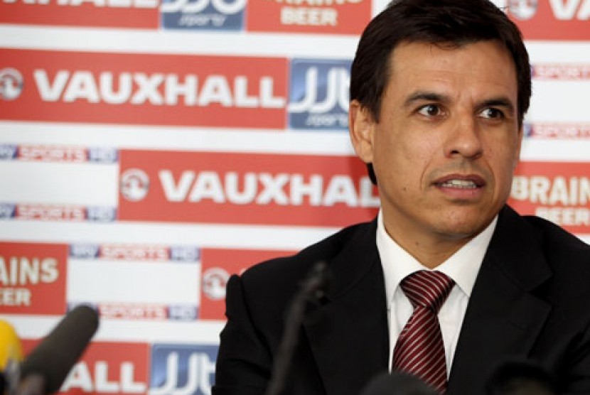 Pelatih timnas Wales, Chris Coleman.