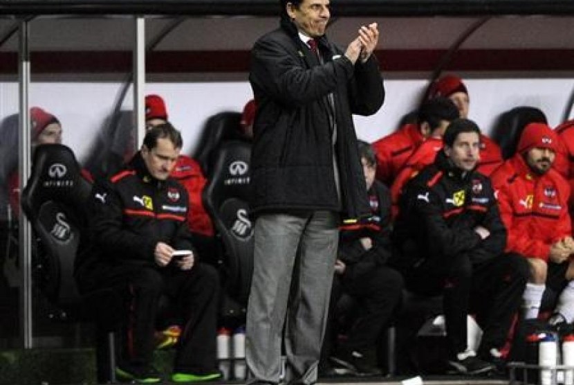 Pelatih timnas Wales, Chris Coleman.