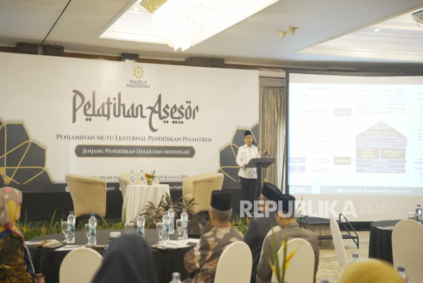 Pelatihan Asesmen Penjaminan Mutu Eksternal Pendidikan Pesantren Jenjang Pendidikan Dasar dan Menengah (Dikdasmen). 