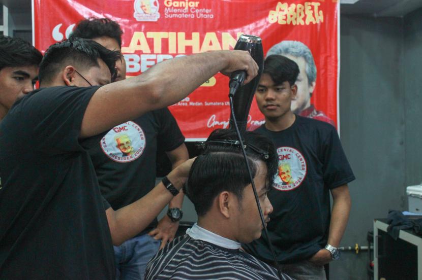 Pelatihan Barbershop di Meda Sumatra Utara, pada akhir pekan ini. 