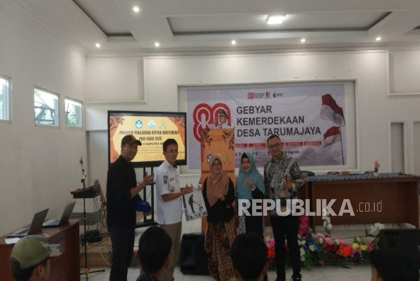 Pelatihan di Desa Tarumajaya, Kecamatan Kertasari, Kabupaten Bandung. 