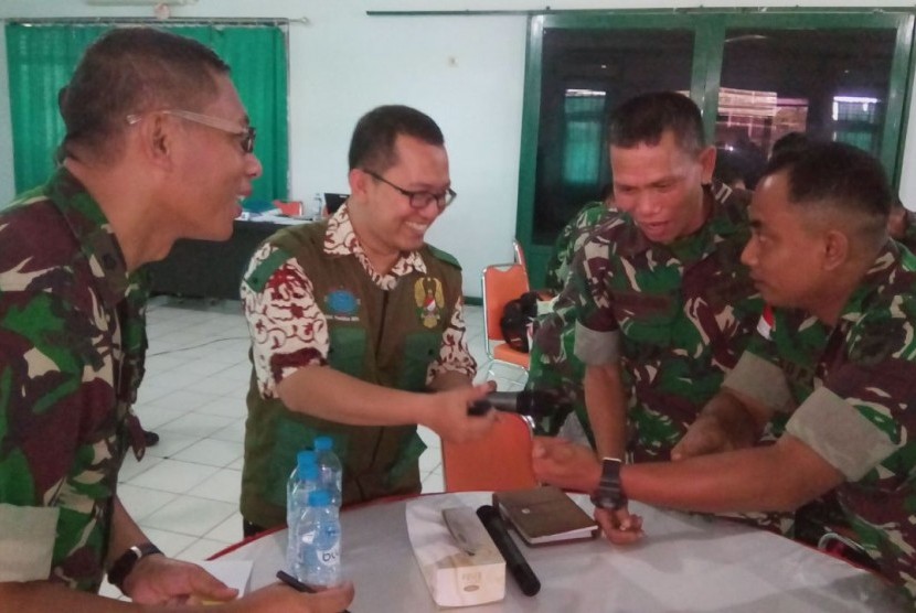 Pelatihan Kader Pembina Wisata Matematika Bela Negara di Kodam XII/Tanjung Pura Kalimantan Barat.