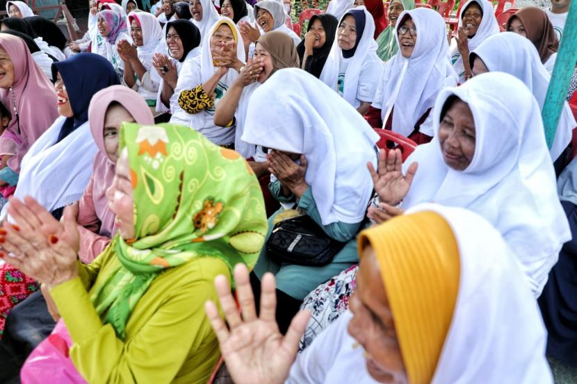 Pelatihan makhorijul huruf di Desa Tanjung Gusta, Kecamatan Sunggal, Kabupaten Deli Serdang, Sumut. 