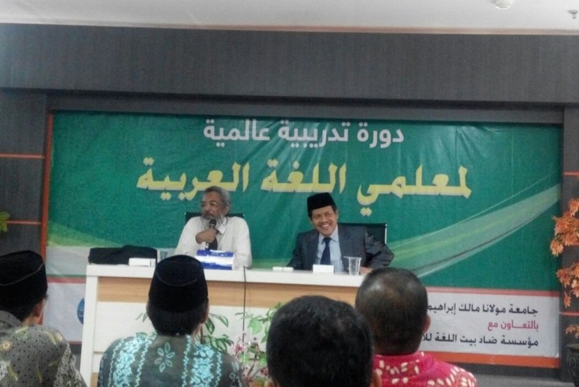 Dr Samir bin Yahya al Moabbir bersama Rektor UIN Malang, Prof Dr Mudjia Rahardjo