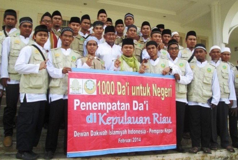 Pelepasan para Dai dewan dakwah islamiyah Indonesia (ddii)