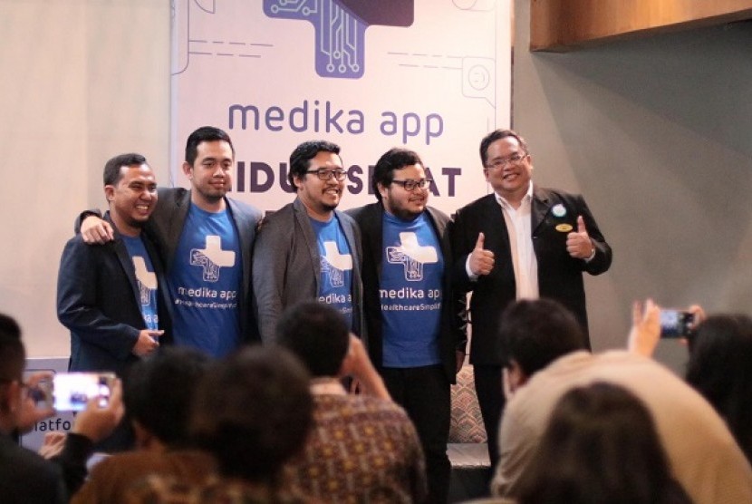 Peluncuran Aplikasi Medika App di Jakarta.