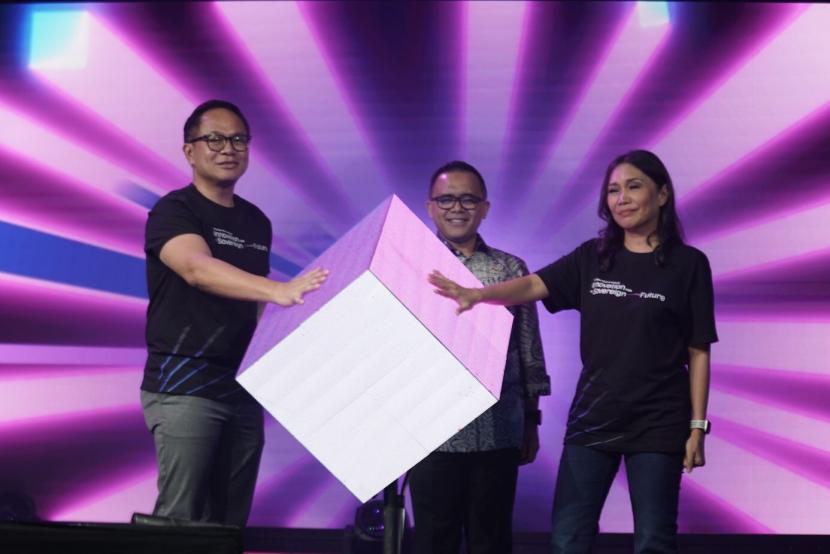 Peluncuran logo baru Peruri secara resmi dihelat pada Rabu (22/5/2024) di Kota Peruri yang akan digunakan sebagai area kerja Tim GovTech Indonesia.