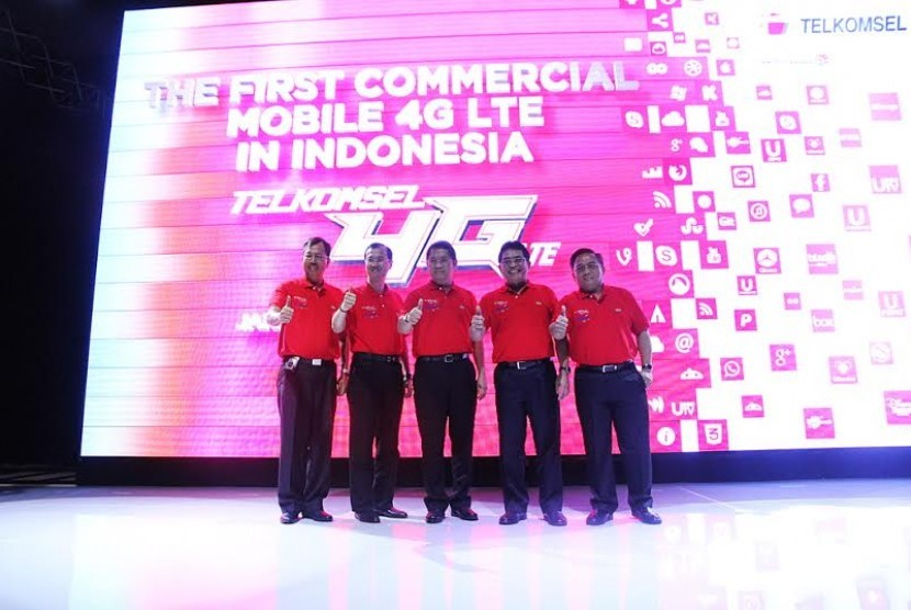 Peluncuran Mobile 4G LTE Telkomsel di Jakarta