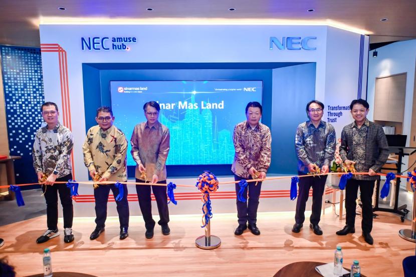 Peluncuran Nec Amuse Hub di BSD City Banten.