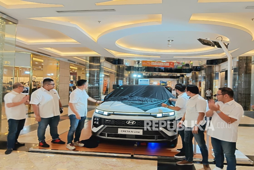 Peluncuran New Creta di Trans Studio Mall (TSM), Kamis (9/1/2025).