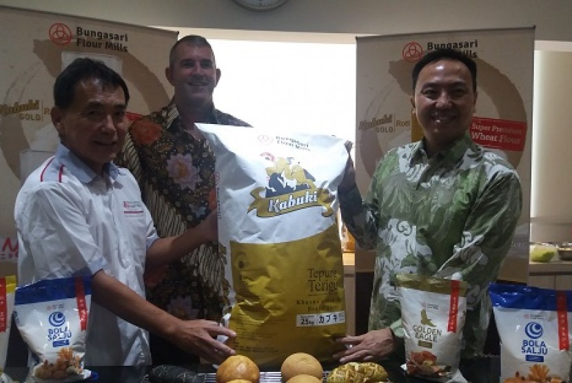 Peluncuran produk tepung Kabuki Gold, produk tepung terigu premium dari PT Bungasari Flour Mills Indonesia 