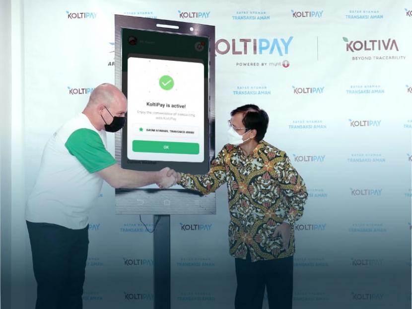 Memahami landasan hukum fiqih  uang digital. Foto peluncuran salah satu aplikasi digital keuangan di Jakarta. (ilustrasi)