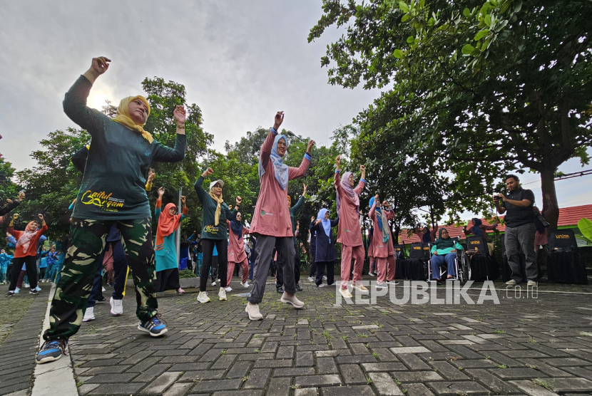 Peluncuran Senam Bugar Aisyiyah (SEGARA) di Kampus Terpadu Unisa Yogyakarta, Sabtu (11/1/2025).