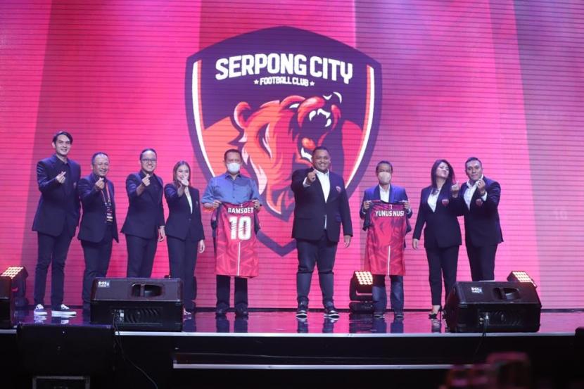 Peluncuran Serpong City FC, Jumat (29/19).
