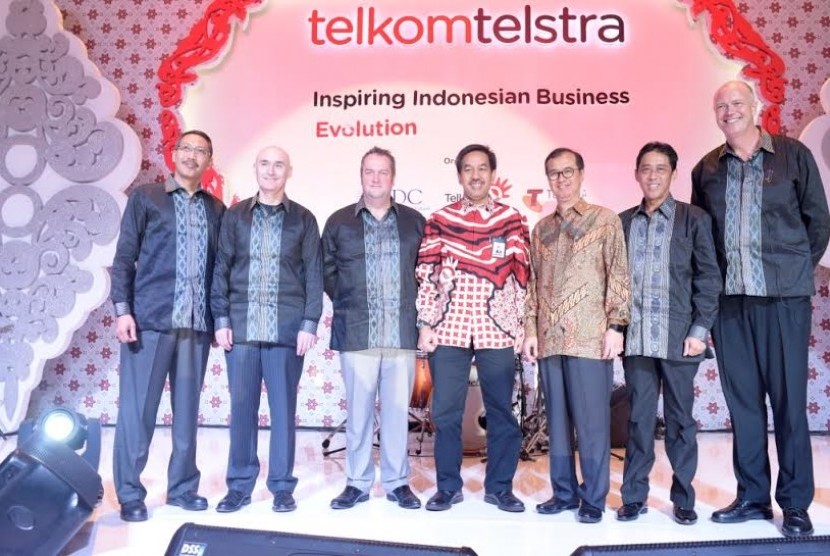 Peluncuran Telkomtelstra di Jakarta