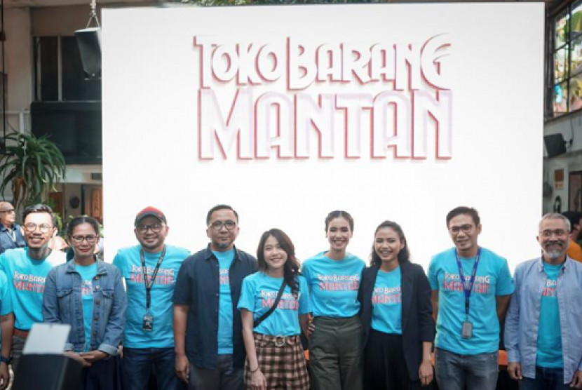 Peluncuran trailer dan poster film Toko Barang Mantan, Jakarta, Selasa.