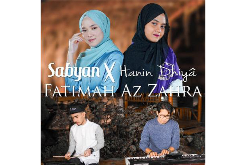 Peluncuran virtual lagu terbaru Sabyan bersama Hanin Dhiya berjudul Fatiman Az Zahra, Senin (24/8). 