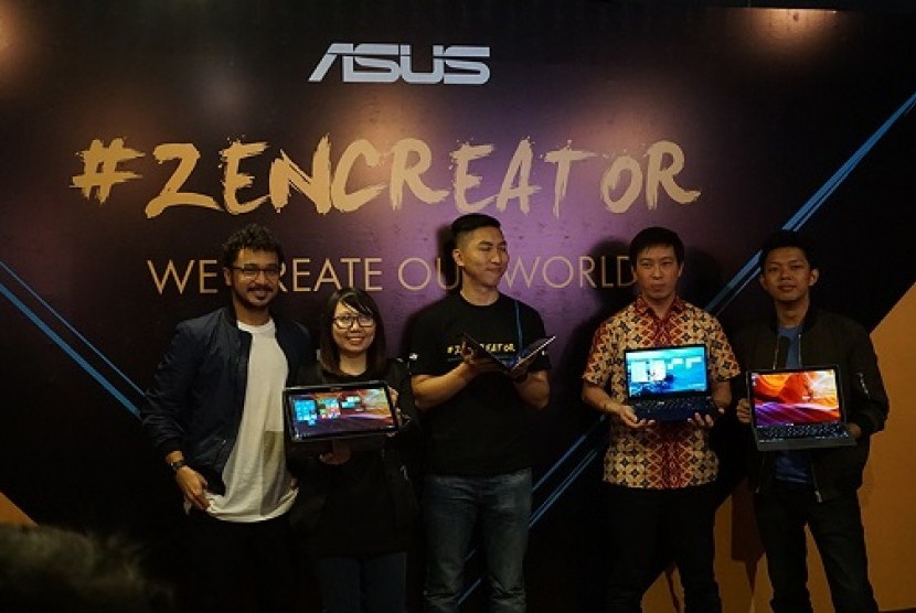 Peluncuran ZenCreator, Komunitas Kreatif Asus Zenbook, Rabu (15/3).
