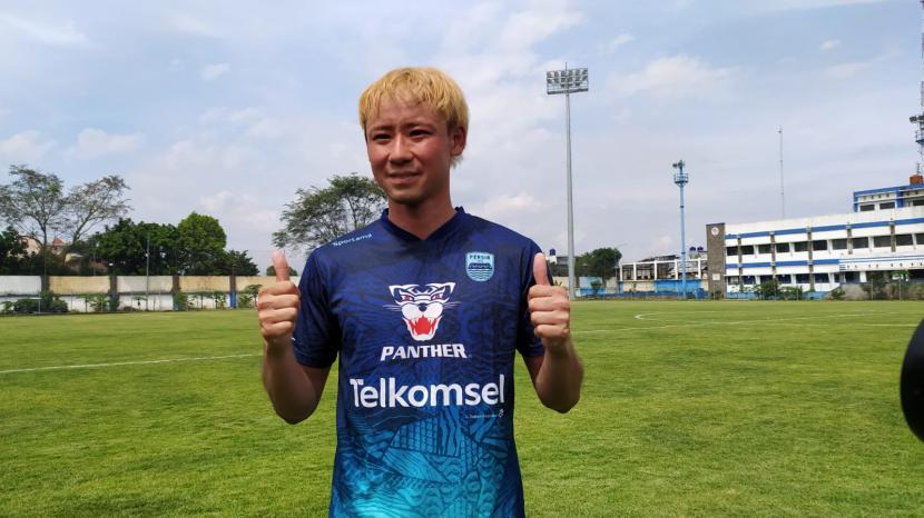 Pemain asal Jepang, Ryohei Miyazaki mengikuti trial di Persib Bandung. 