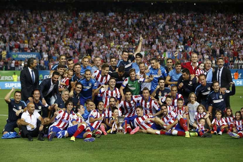 Pemain Atletico Madrid. 