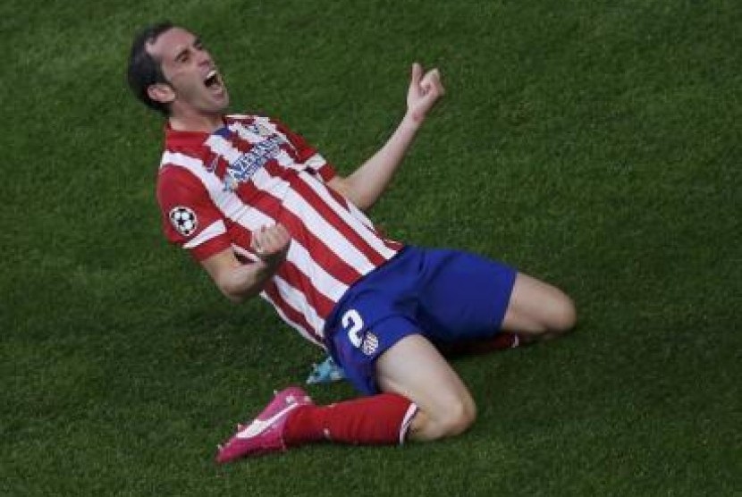 Bek Atletico Madrid Diego Godin.