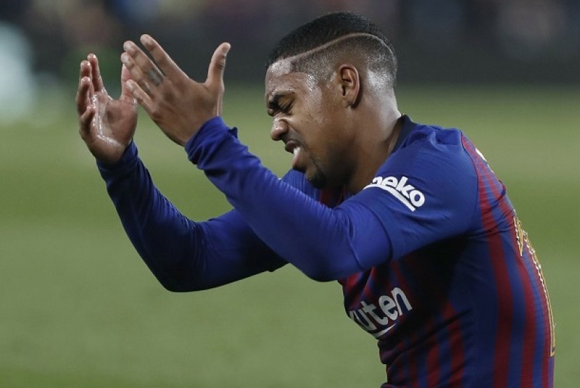 Pemain Barcelona Malcom