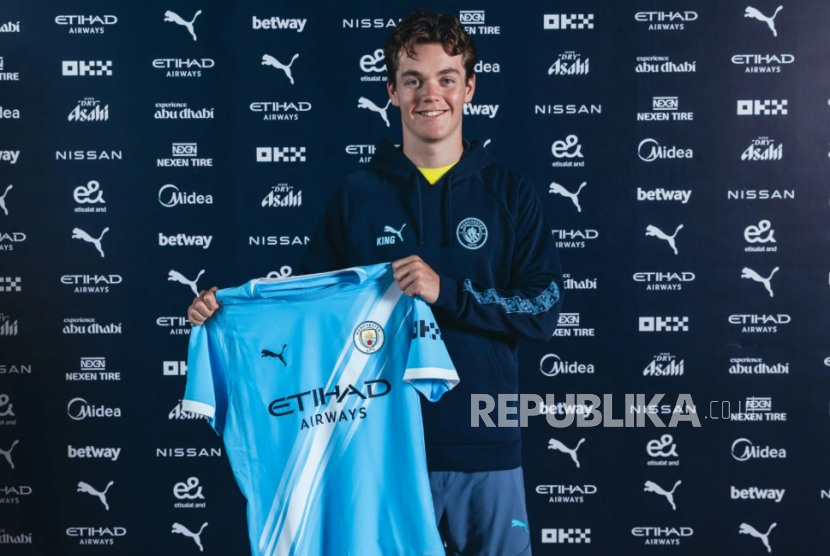 Pemain baru Manchester City Sverre Nypan