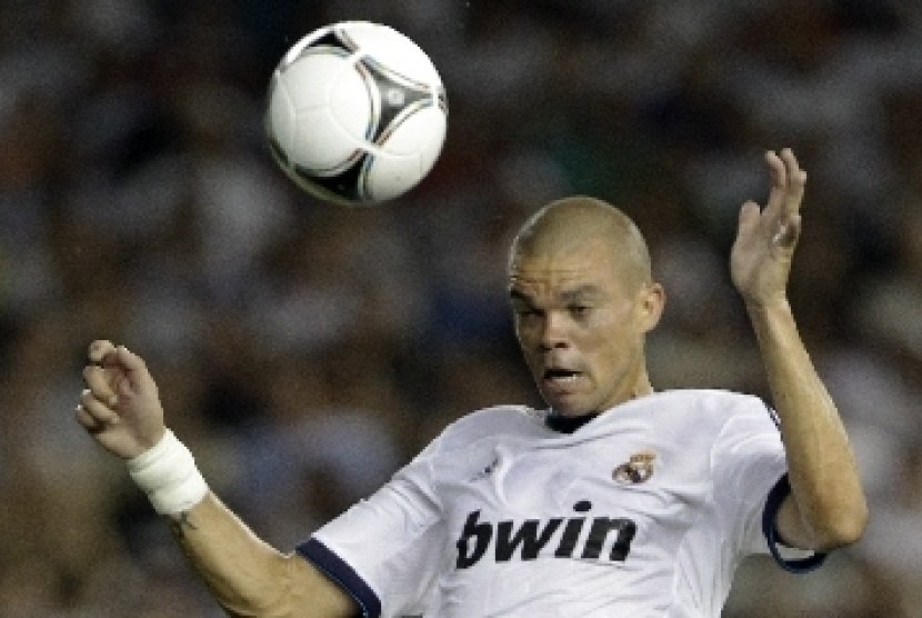 Pemain belakang Real Madrid, Pepe.