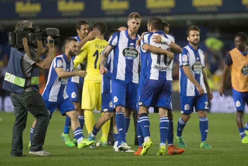 Pemain  Deportivo de la Coruna (ilustrasi) 