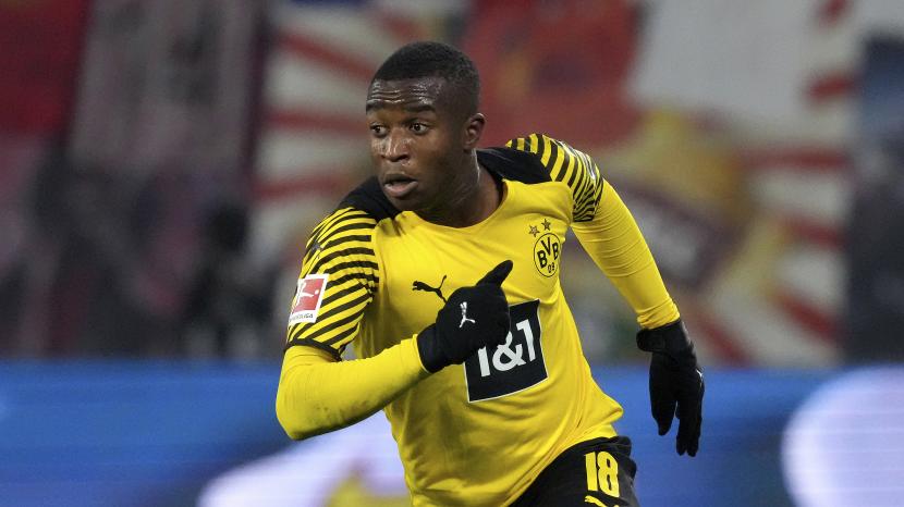 Pemain muda Borussia Dortmund, Youssoufa Moukoko.
