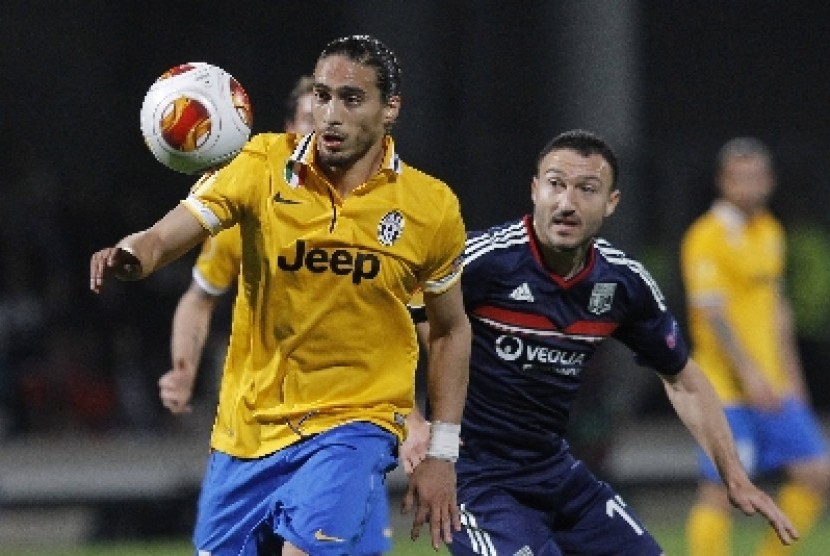 Pemain Juventus, Martin Caceres.