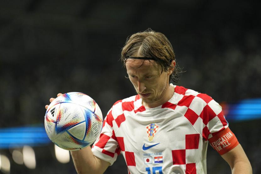 Gelandang timnas Kroasia, Luka Modric.