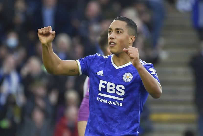 Pemain Leicester Youri Tielemans.