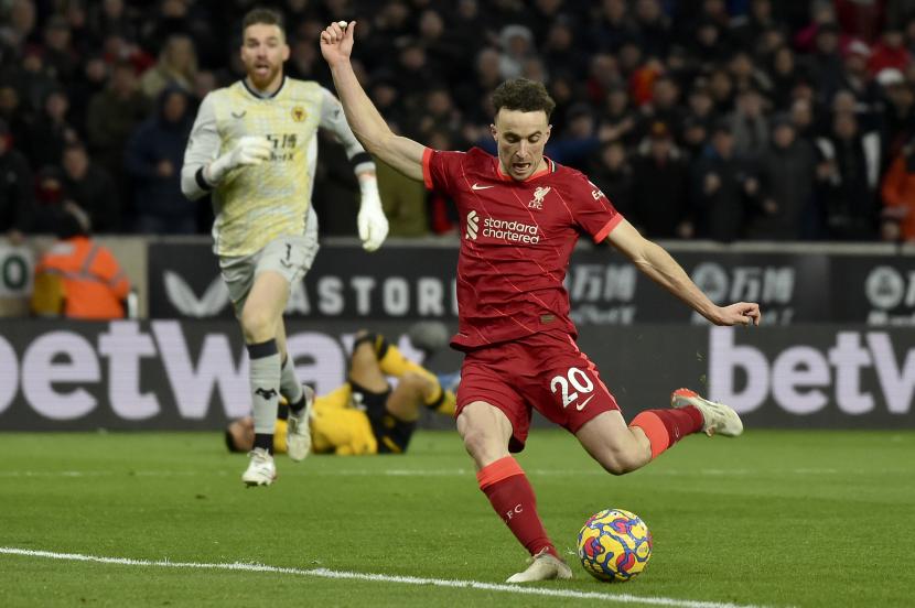 Pemain Liverpool Diogo Jota