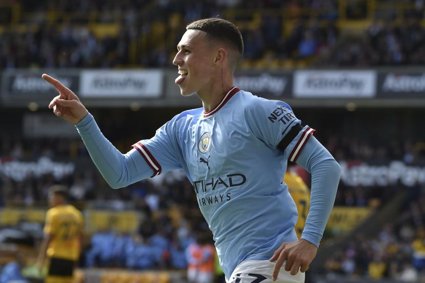 Pemain muda Manchester City, Phil Foden.