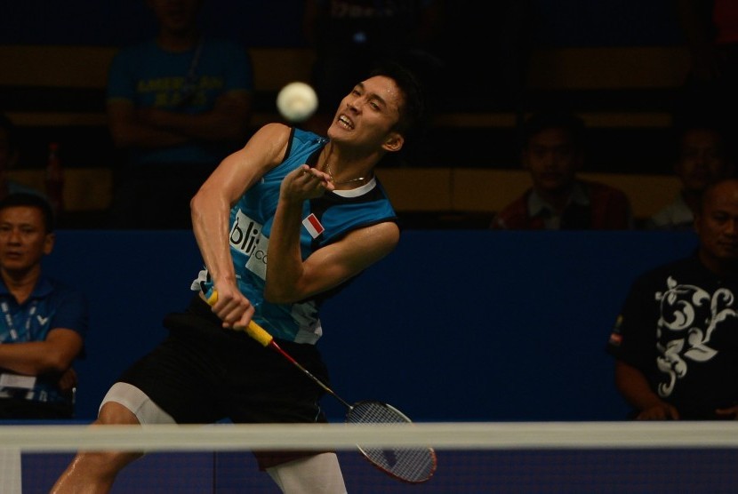 Pemain muda Jonatan Christie lolos ke babak utama BCA Indonesia Open 2015
